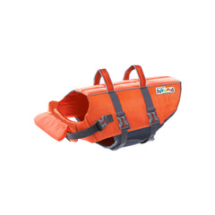 Outward Hound Granby Splash orange life jacket front view boosts buoyant support