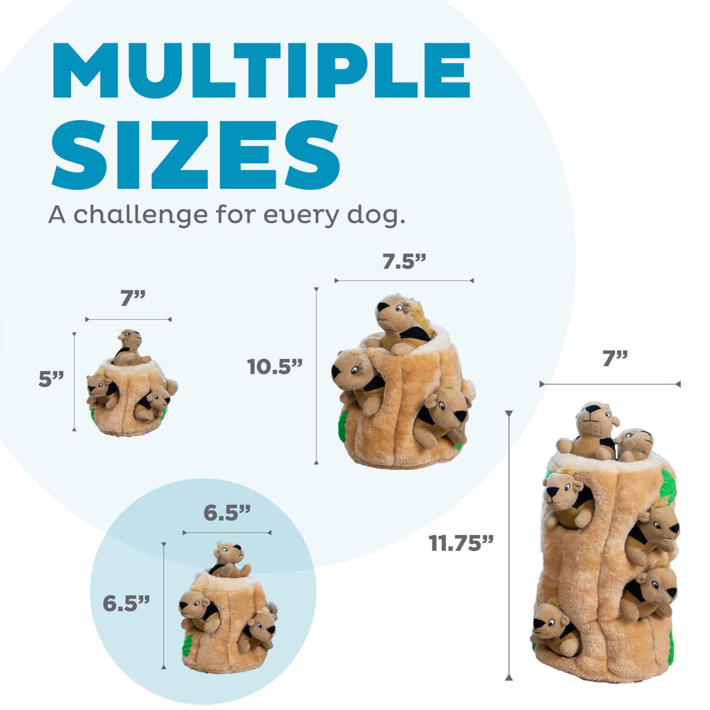 Outward Hound Hide-A-Squirrel plush fabric close-up for cozy dog cuddling.
