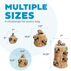 Outward Hound Hide-A-Squirrel plush fabric close-up for cozy dog cuddling.
