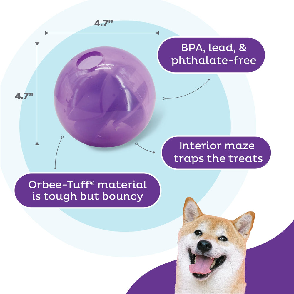 Outward Hound Orbee-Tuff Mazee with inner maze—engages problem-solving instincts