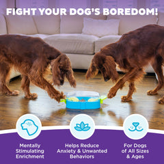 Outward Hound Paw N' Play handles and paws movers engage dogs in treat hunting