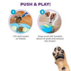 Outward Hound Paw N' Play slow release feeding promotes mindful eating during play