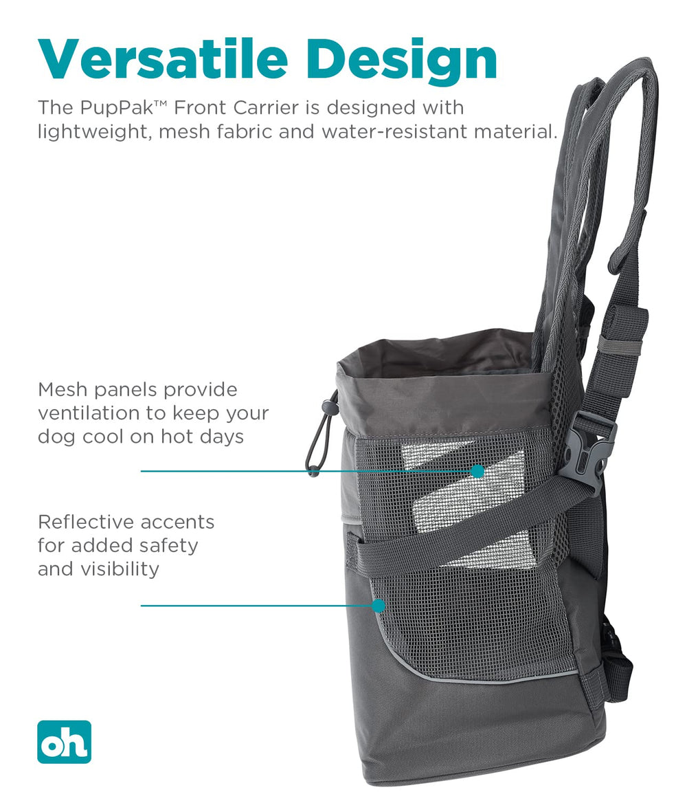 Padded shoulder straps reduce fatigue during longer outings