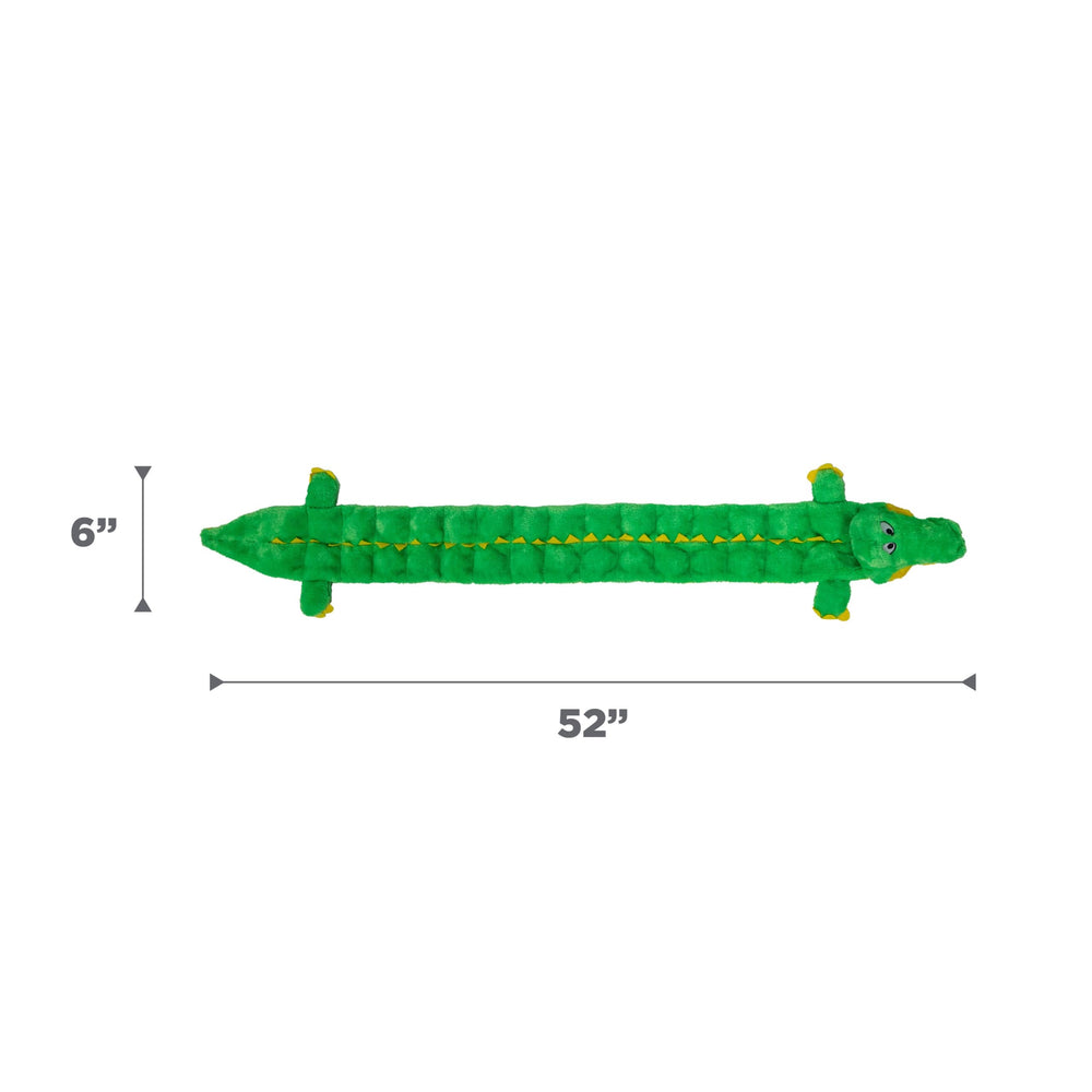 Outward Hound Squeaker Matz gator variant adds character appeal for dogs