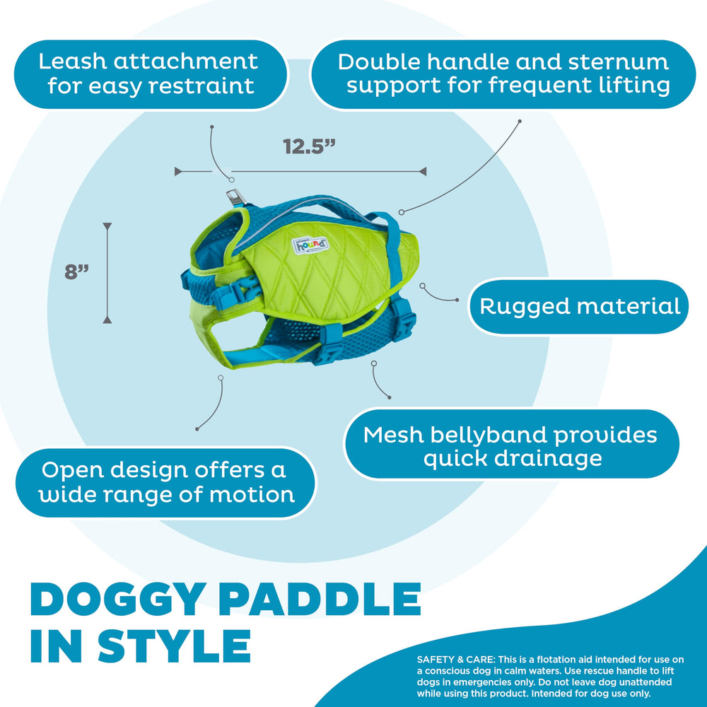 Outward Hound Standley Sport small reflective accents improve visibility at dusk.