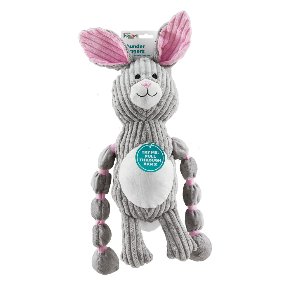 Outward Hound Thunda Tugga Floppy body aids fetch and hunting-play imitation.