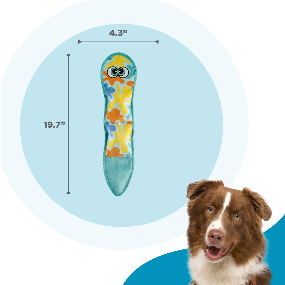 Outward Hound Tough Skinz plush toy with molded core for durability