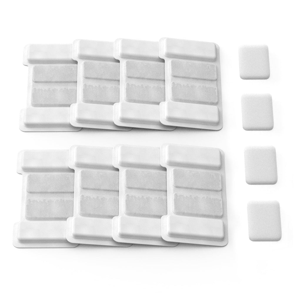 OUYILE cat fountain filters 8-pack shown for fresher water in multi-pet homes.
