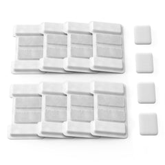 OUYILE cat fountain filters 8-pack shown for fresher water in multi-pet homes.