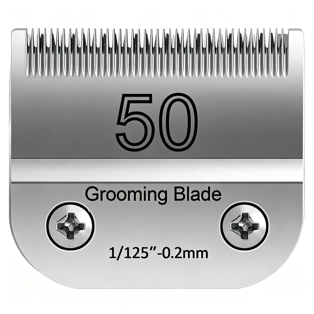 OwnLifeYF 50# blade close-up showing 0.2mm precision for fine trimming