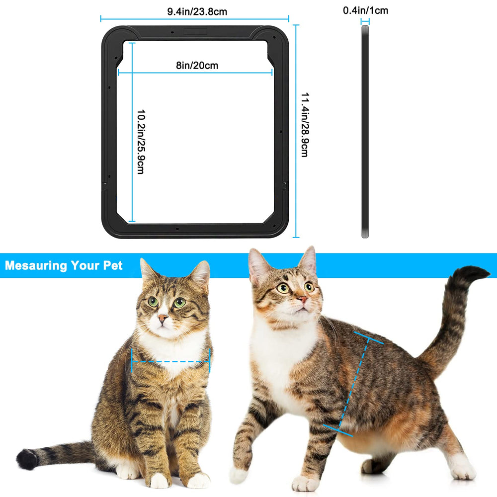 Ownpets easy-install steps for quick setup with screws.