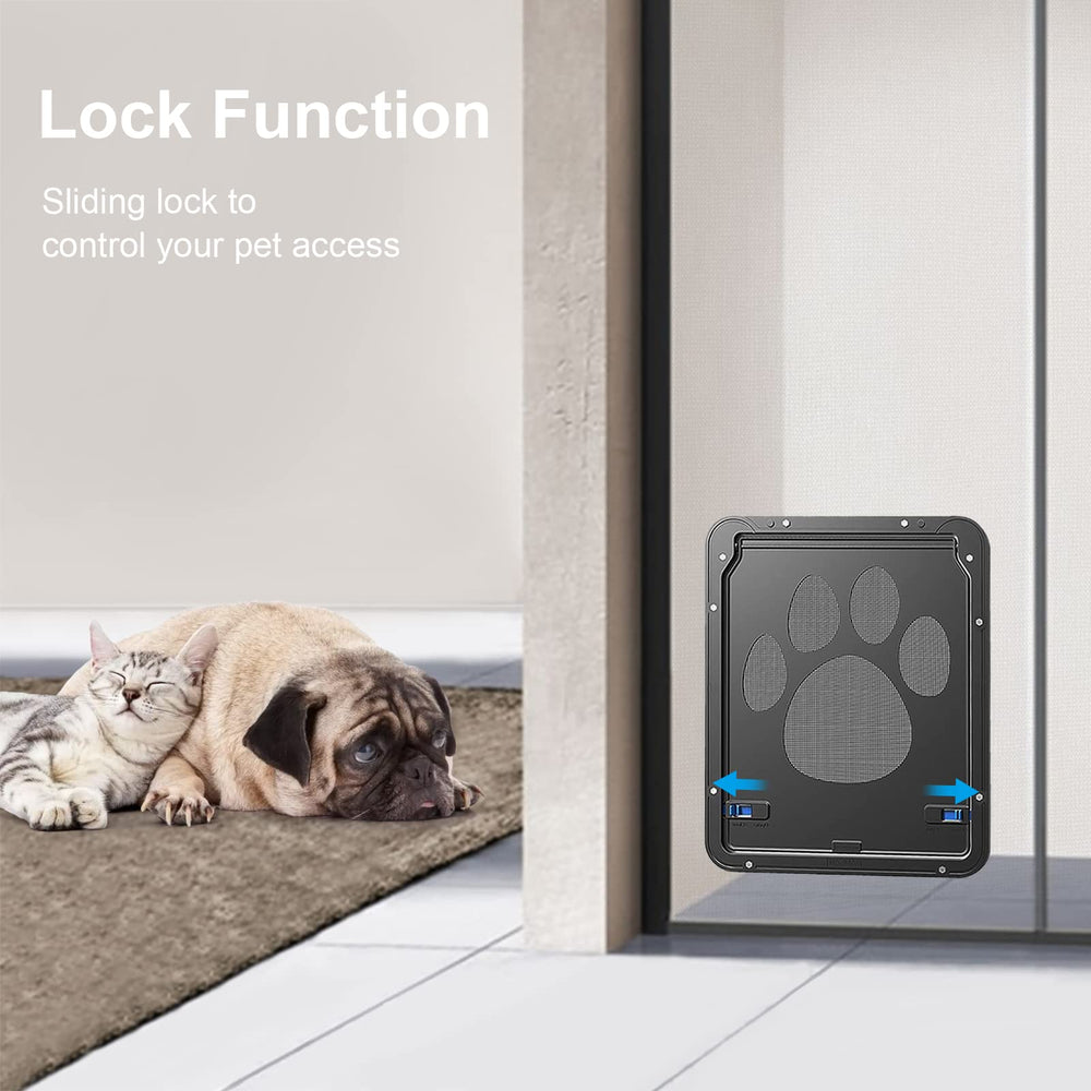 Ownpets lockable feature provides added security when needed.