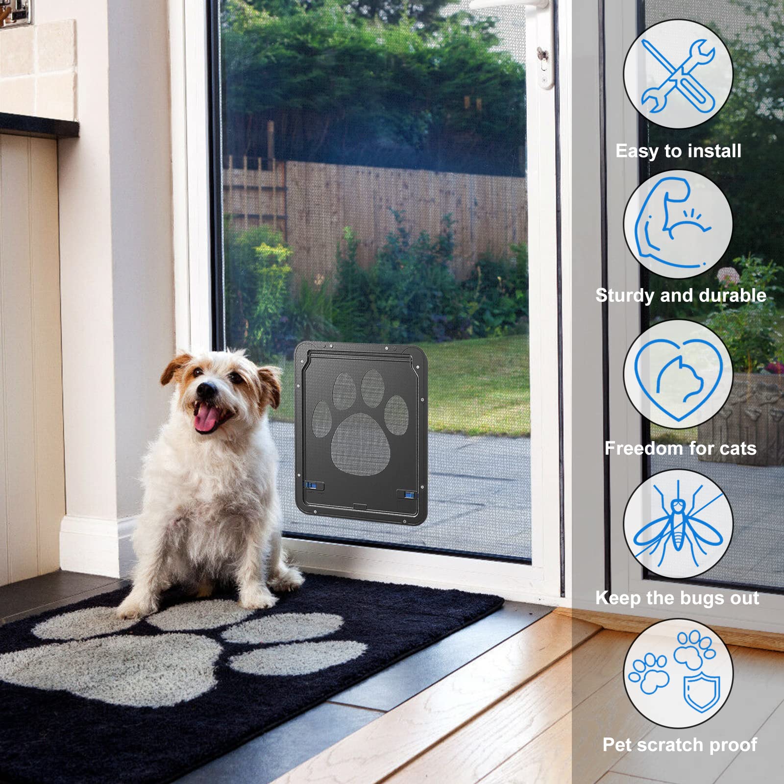 Ownpets mesh yarn detail showcasing strength and durability.