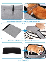 Adjustable strap on Ownpets sling carrier for a personalized fit