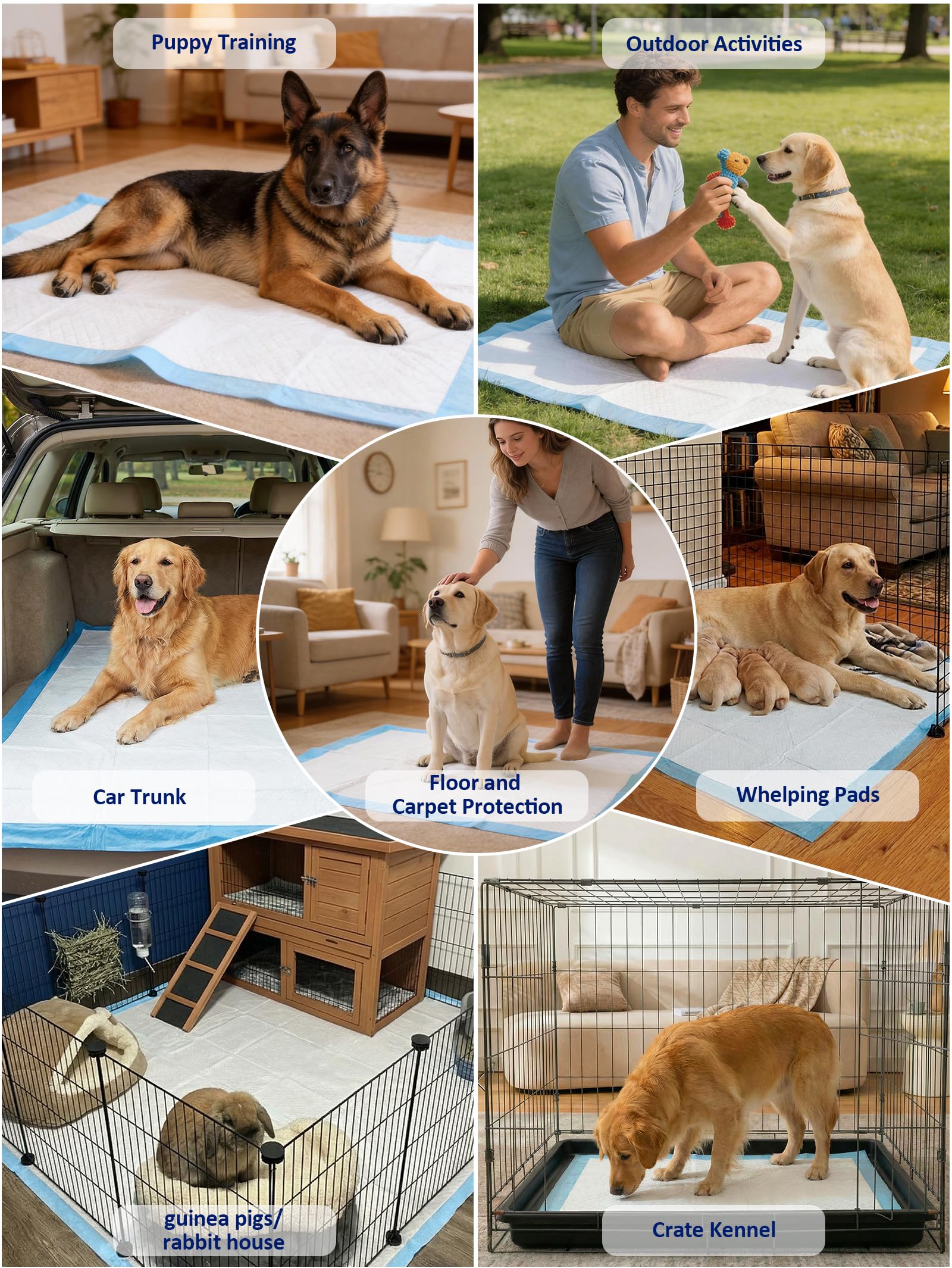 Ownpets premium scent-free materials for a fresh home.