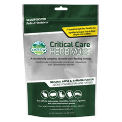 OXBOW Critical Care Herbivore powder mix for recovery support and feeding.