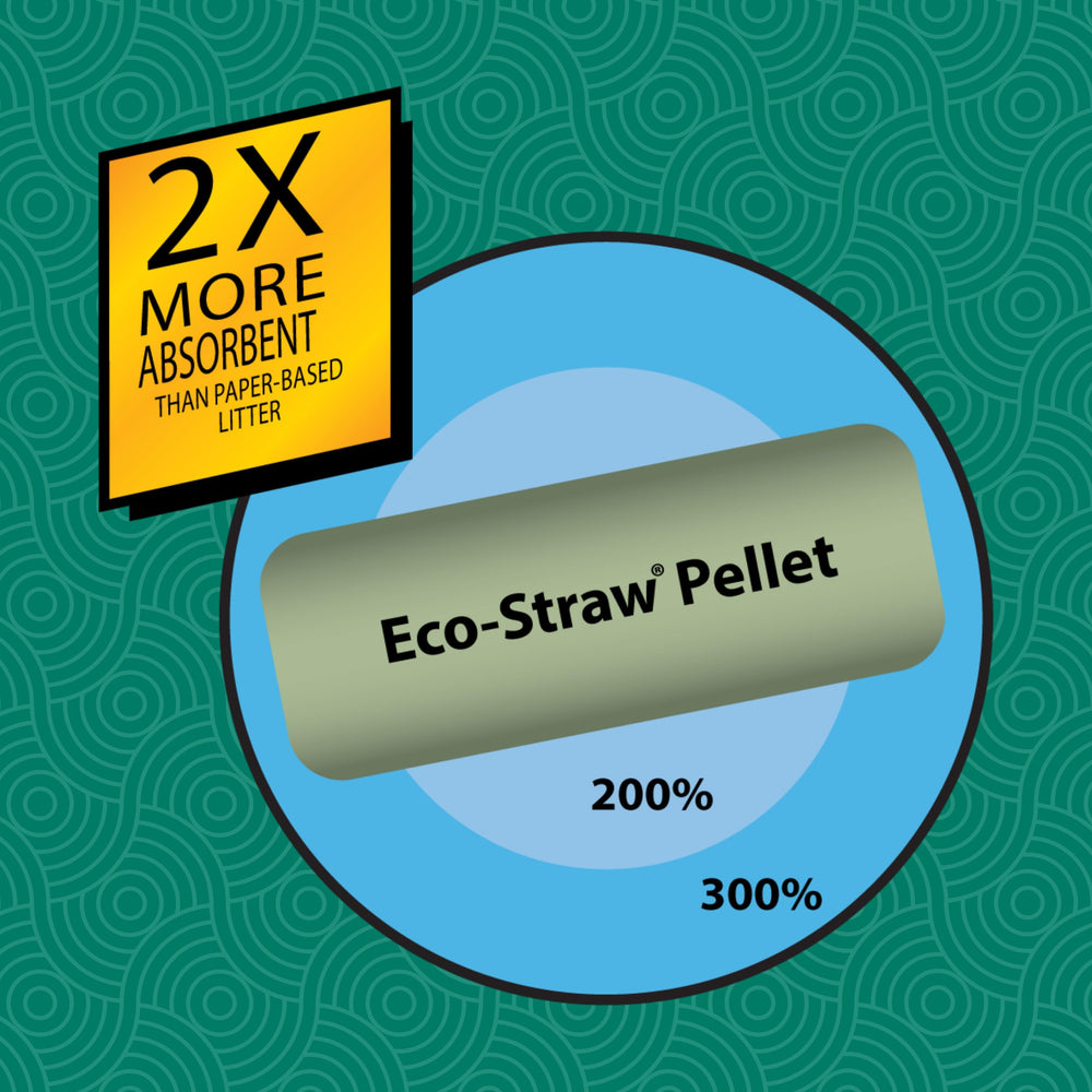Oxbow Eco Straw Litter proudly made in the USA.