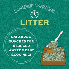 Oxbow Eco Straw Litter made from natural wheat straw materials.
