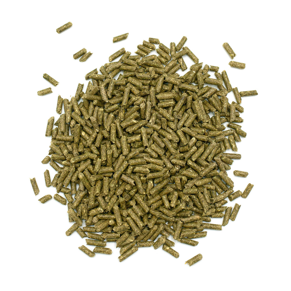 Oxbow Essentials Senior Rabbit Herbal ingredients featuring ginger, turmeric, chamomile