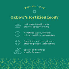 Oxbow Essentials vitamin C fortified diet for developing guinea pigs.