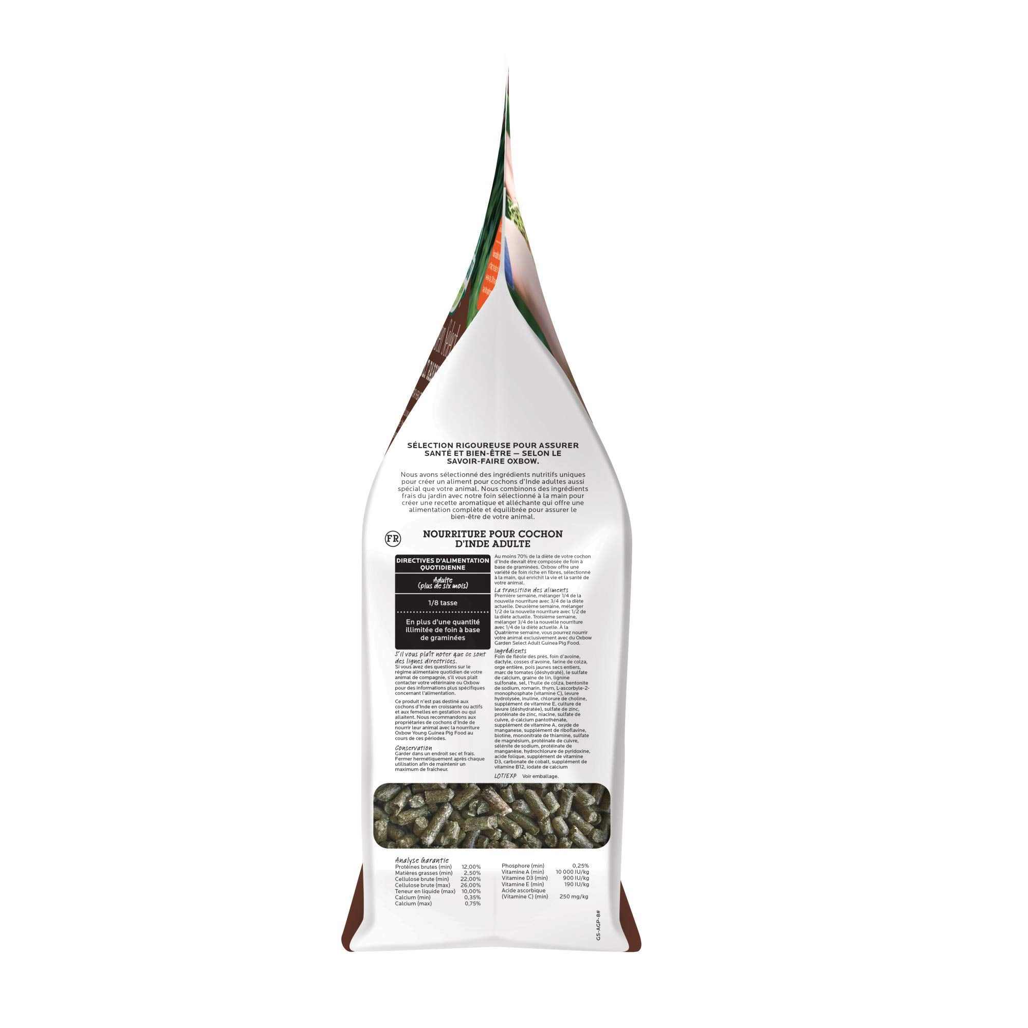 Oxbow Garden Select contains no artificial preservatives or colors.