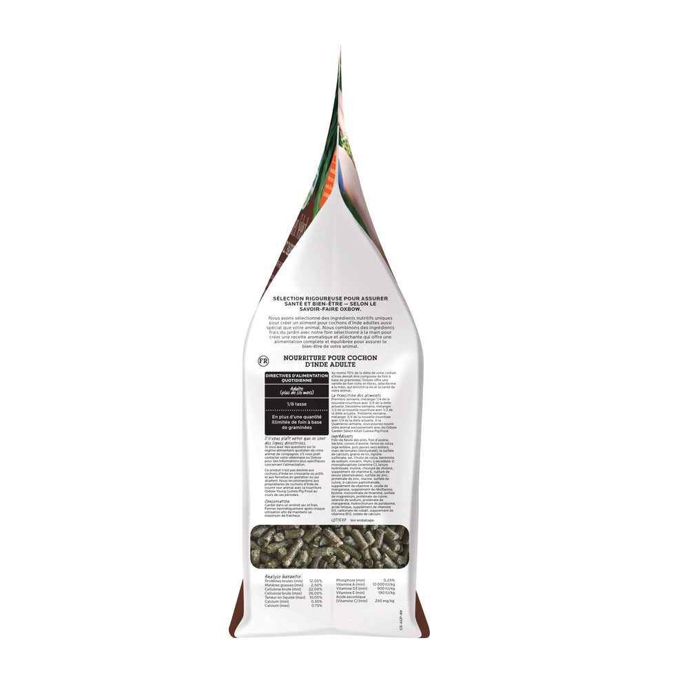 Oxbow Garden Select contains no artificial preservatives or colors.