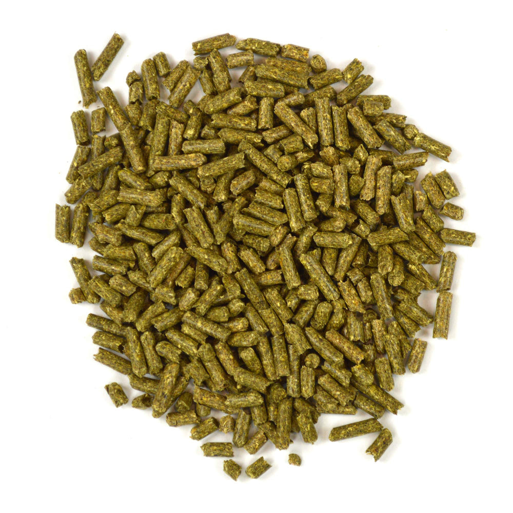 Oxbow Garden Select fortified with vitamin C for daily nutrition.