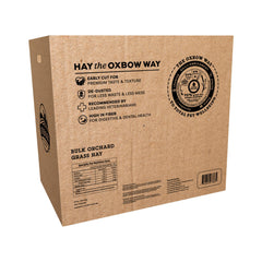 Oxbow Orchard Grass Hay with soft texture, ideal for gentle chewing and appetite appeal