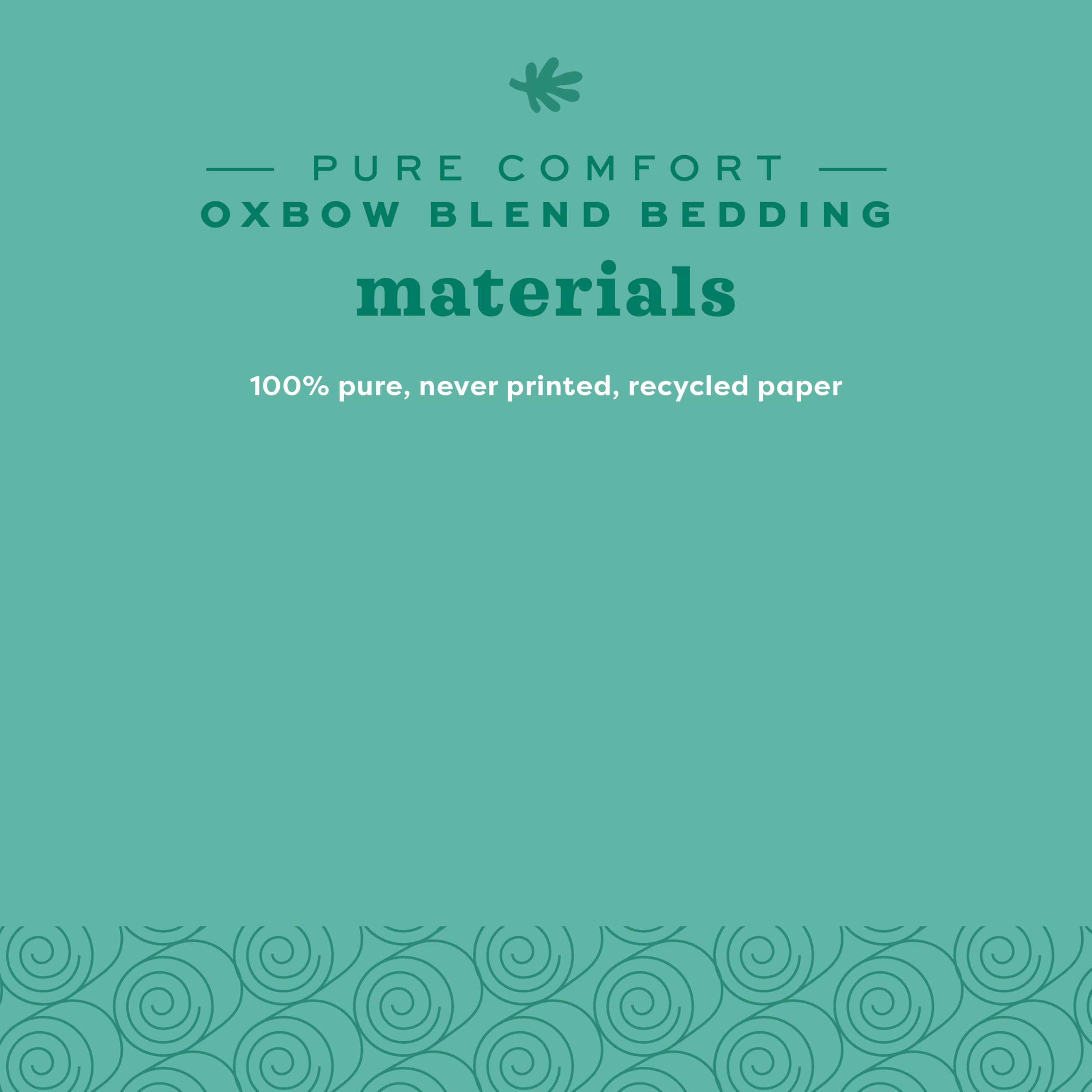 Oxbow Pure Comfort Bedding used as litter box liner for comfort