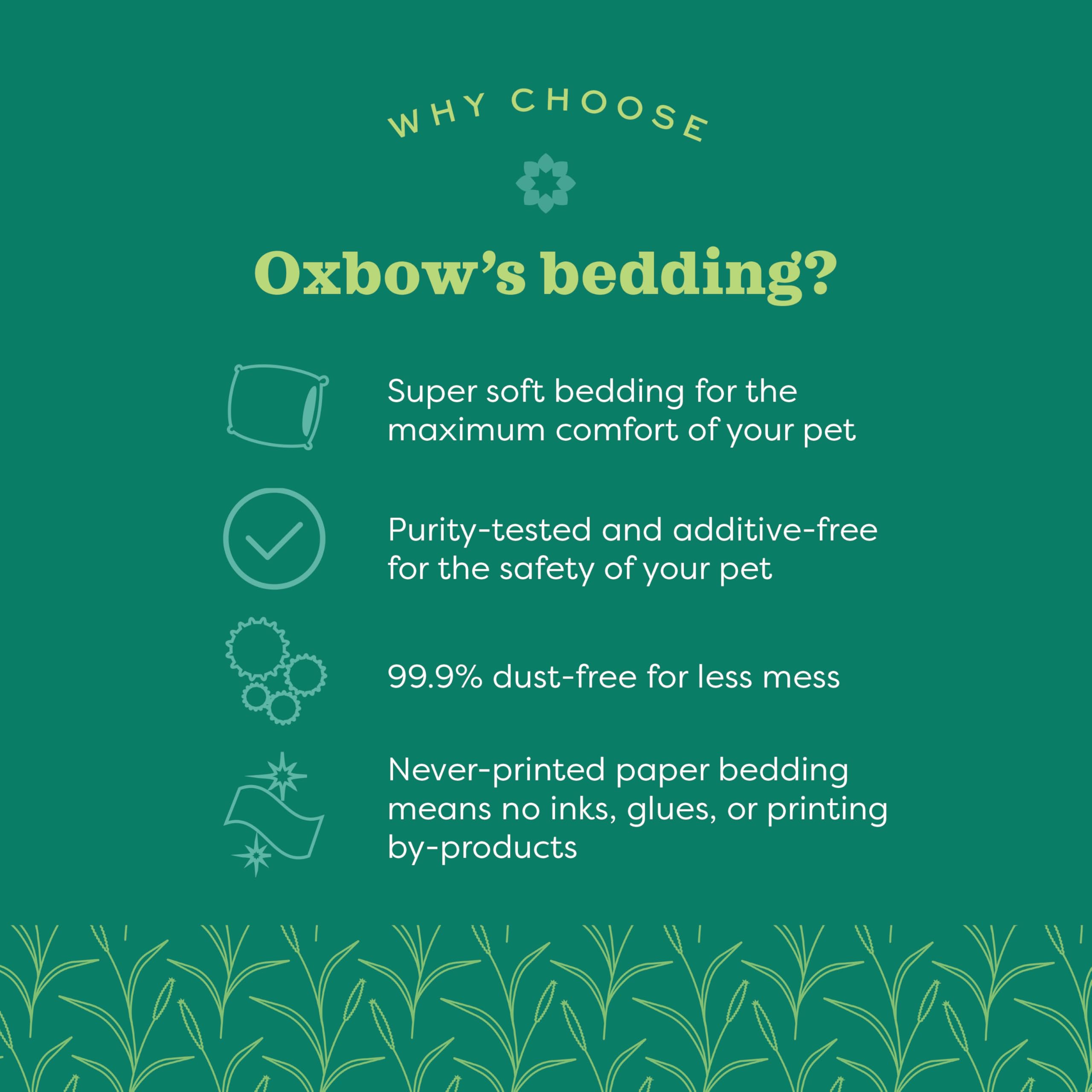 Oxbow Pure Comfort bedding soft texture highlights gentle comfort for daily use.