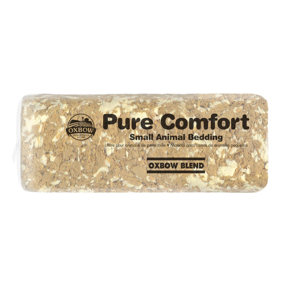 Oxbow Pure Comfort White Bedding comes in a 178-liter bag for easy storage.