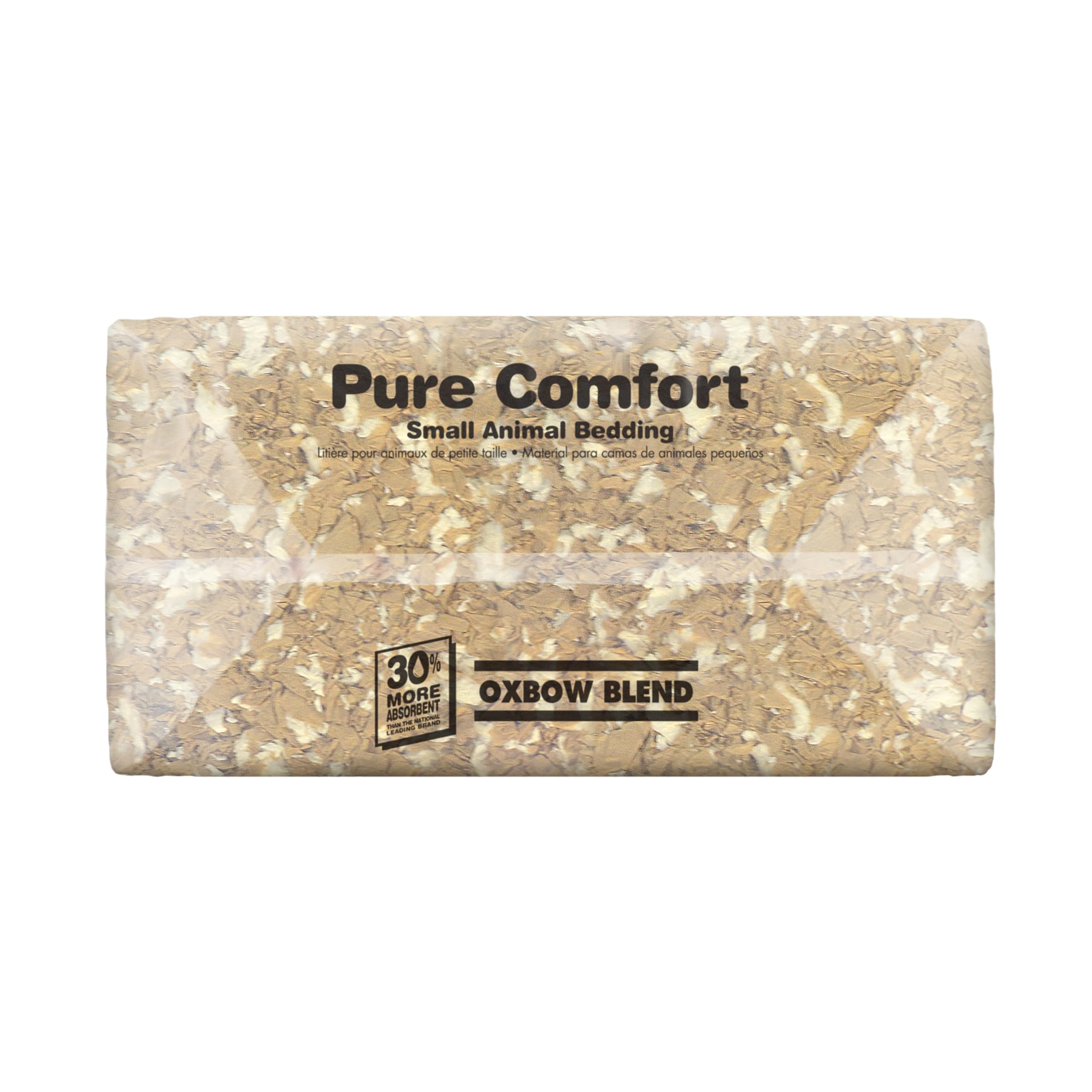 Oxbow Pure Comfort White Bedding is ideal for small pets' litter boxes.