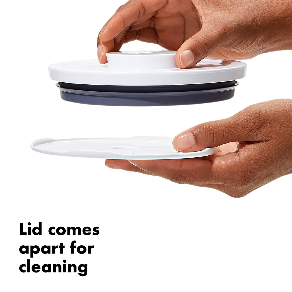 OXO Good Grips Pet POP container is BPA-free for safe storage.