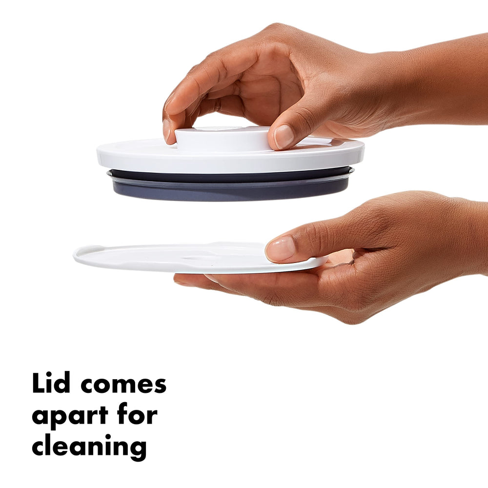 Dishwasher-safe Pet POP container from OXO for simple cleanup.