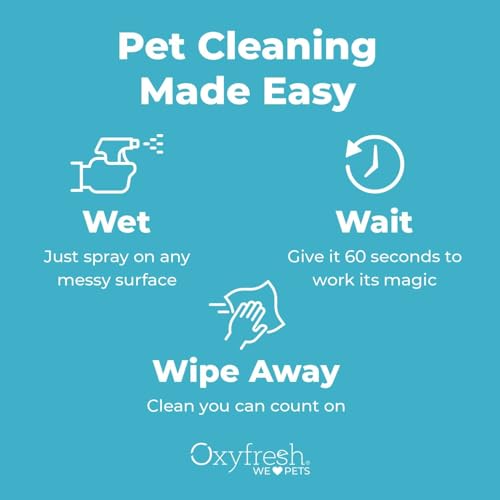 Oxyfresh bleach-free cleaner suitable for pet habitats