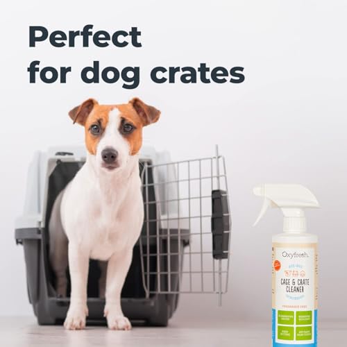 Oxyfresh crate cleaner used across crates of various sizes