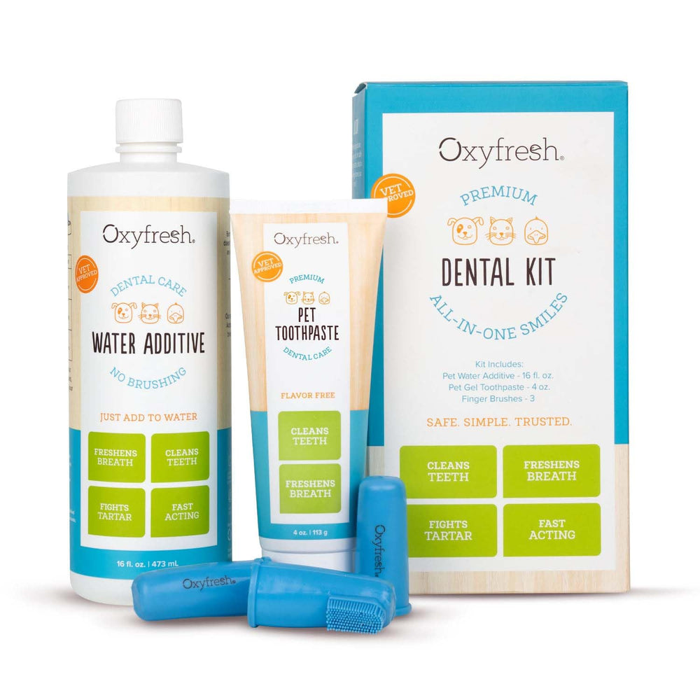 Oxyfresh toothpaste tube for pets delivers gentle cleaning and fresh breath