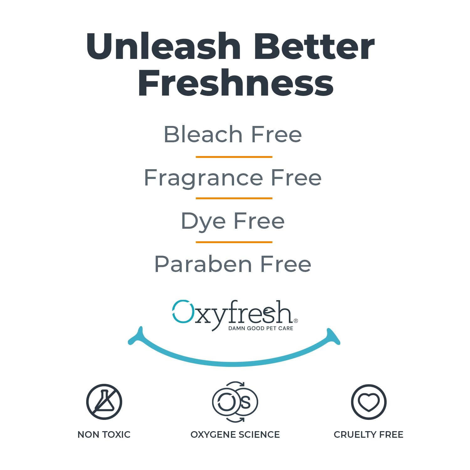 Close-up of the solution inside the Oxyfresh bottle