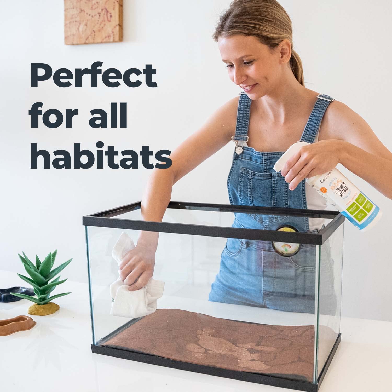 Oxyfresh safe for plastic tanks and glass enclosures