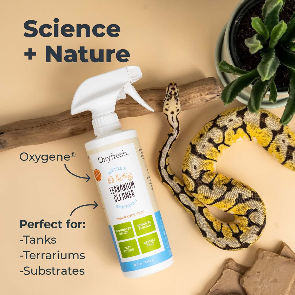 Oxyfresh safe on substrates and tank surfaces without harsh residues
