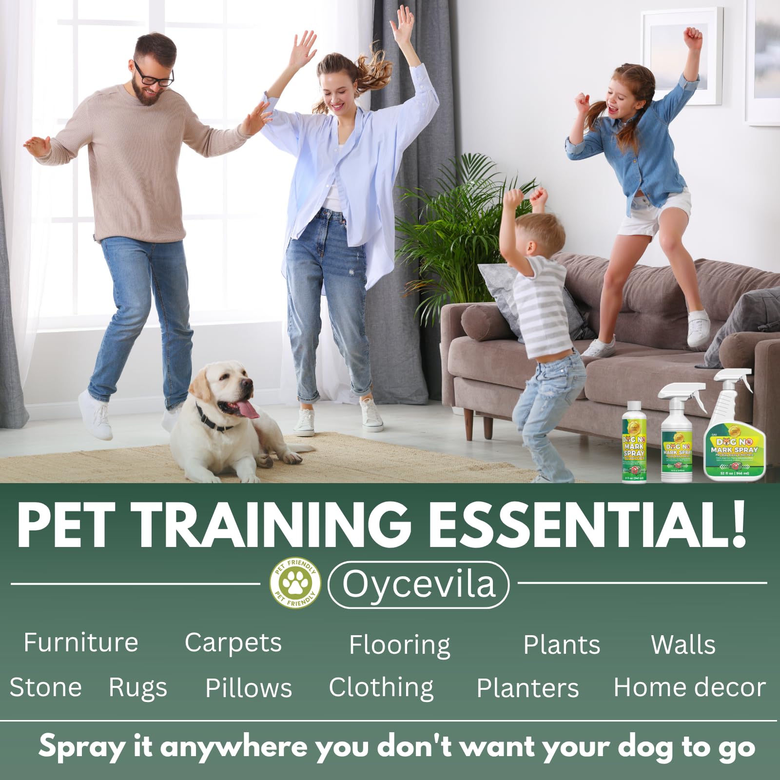 Oycevila plant-derived ingredients for safe family use.