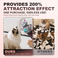 oyeftp Cat Wrestling Glove robust exterior supports vigorous playful bouts