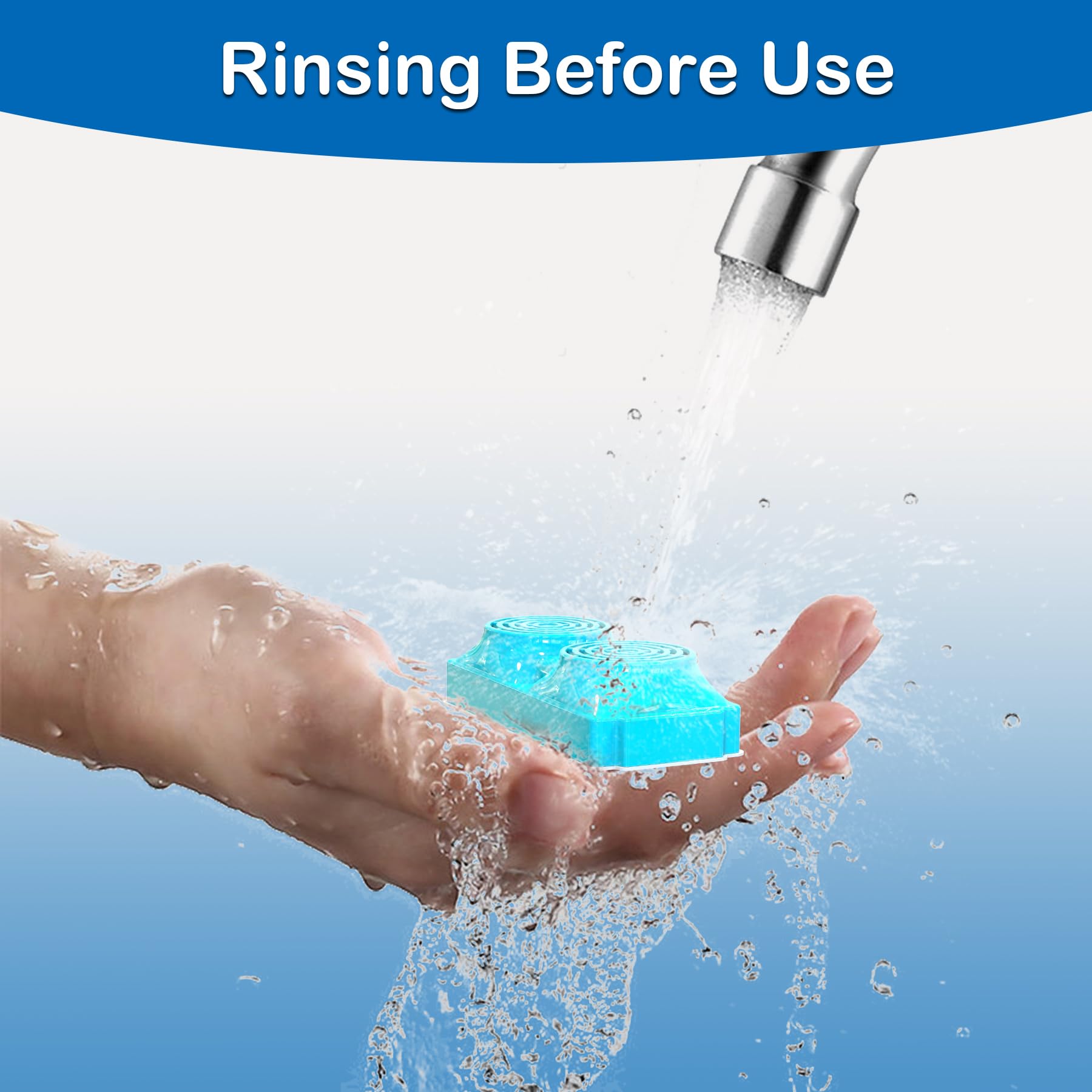 Soaking an OYES filter before first use to activate filtration.