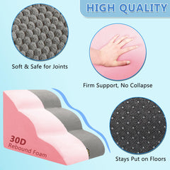 OYLZ Pet Steps removable washable cover makes cleaning easy.