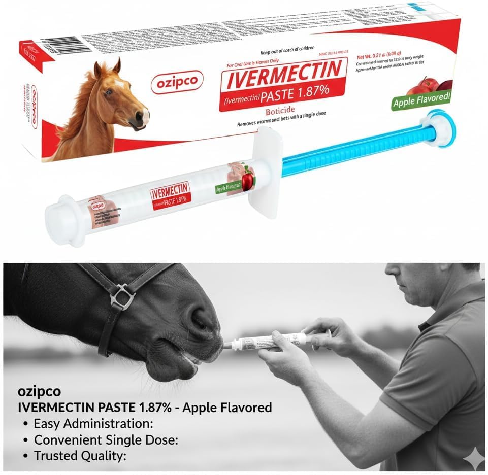 OZIPCO use guide for equine parasite control