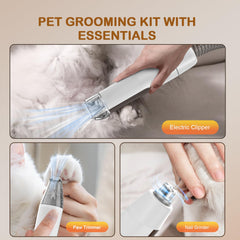 Ozumek nail grinder and paw trimmer for precise trimming.