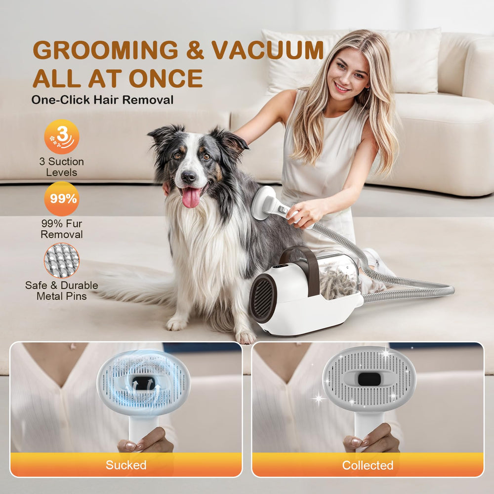 Ozumek pro pet grooming kit camel ready for complete care