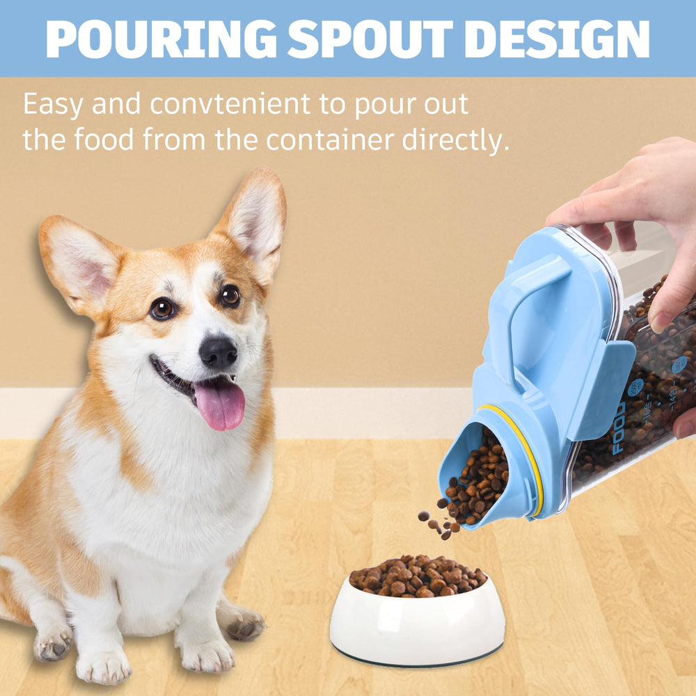 P-ZOONPE airtight lid keeps pet food fresh and dust-free.