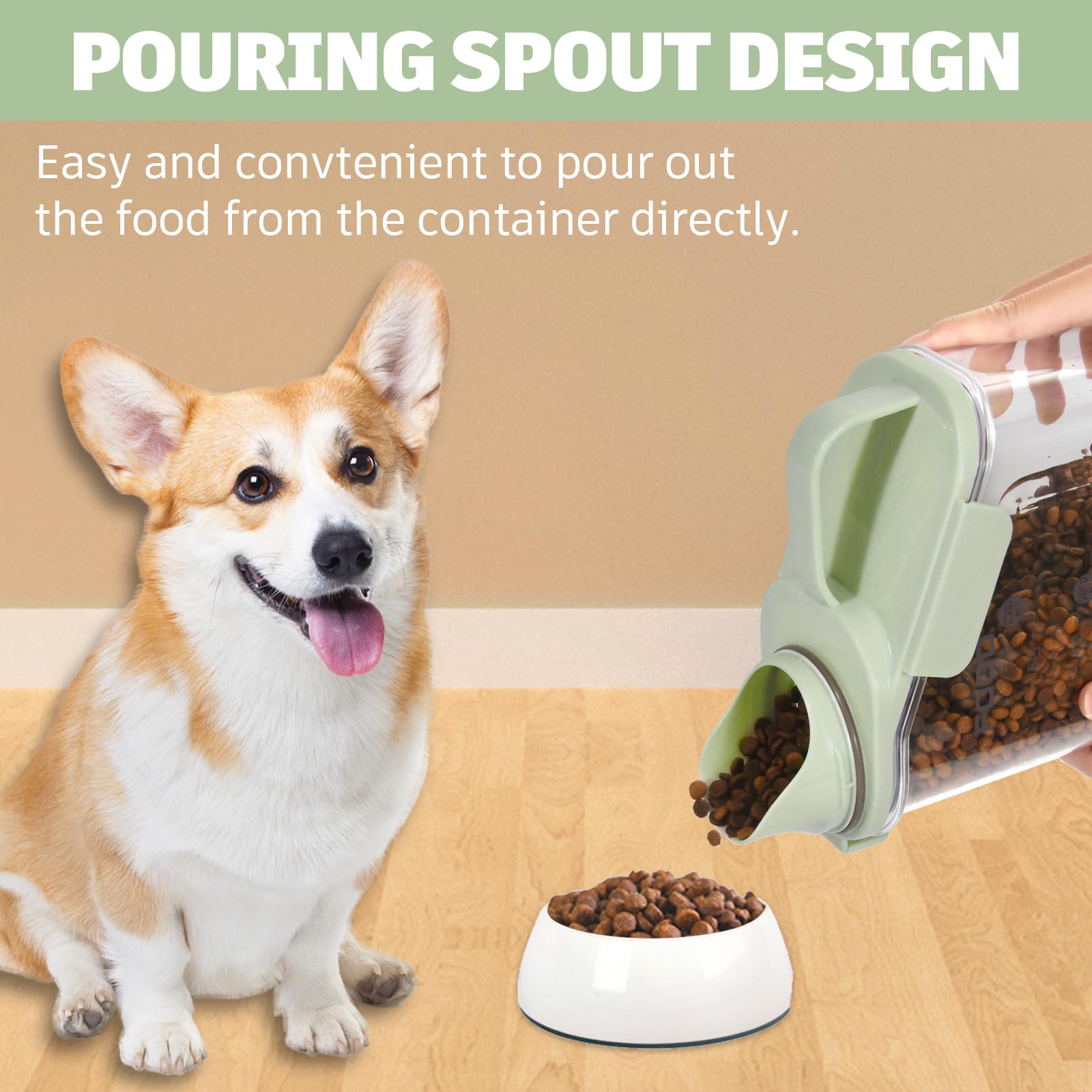 P-ZOONPE pour spout enables clean, controlled serving.