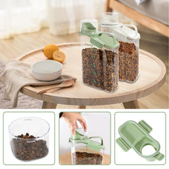 P-ZOONPE transparent body shows remaining food at a glance.